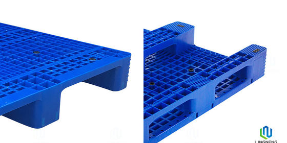 1100 X 1100 Heavy Duty Plastic Pallet Two Way  Entry Euro Warehouse Plastic Forklift Pallets
