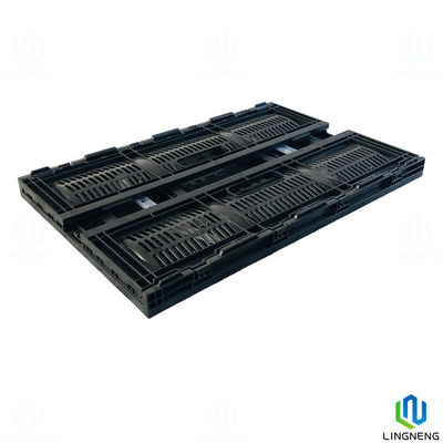 40L Reusable Folding Crate Box Collapsible Fruit And Vegetable Plastic Crates